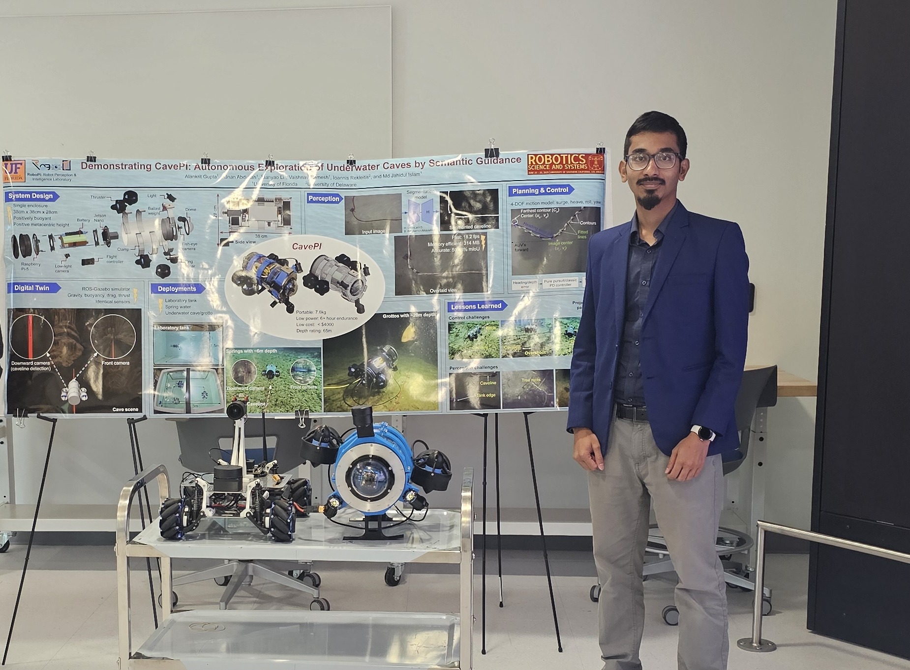 CavePI and OpenRover at UF Expo 2025