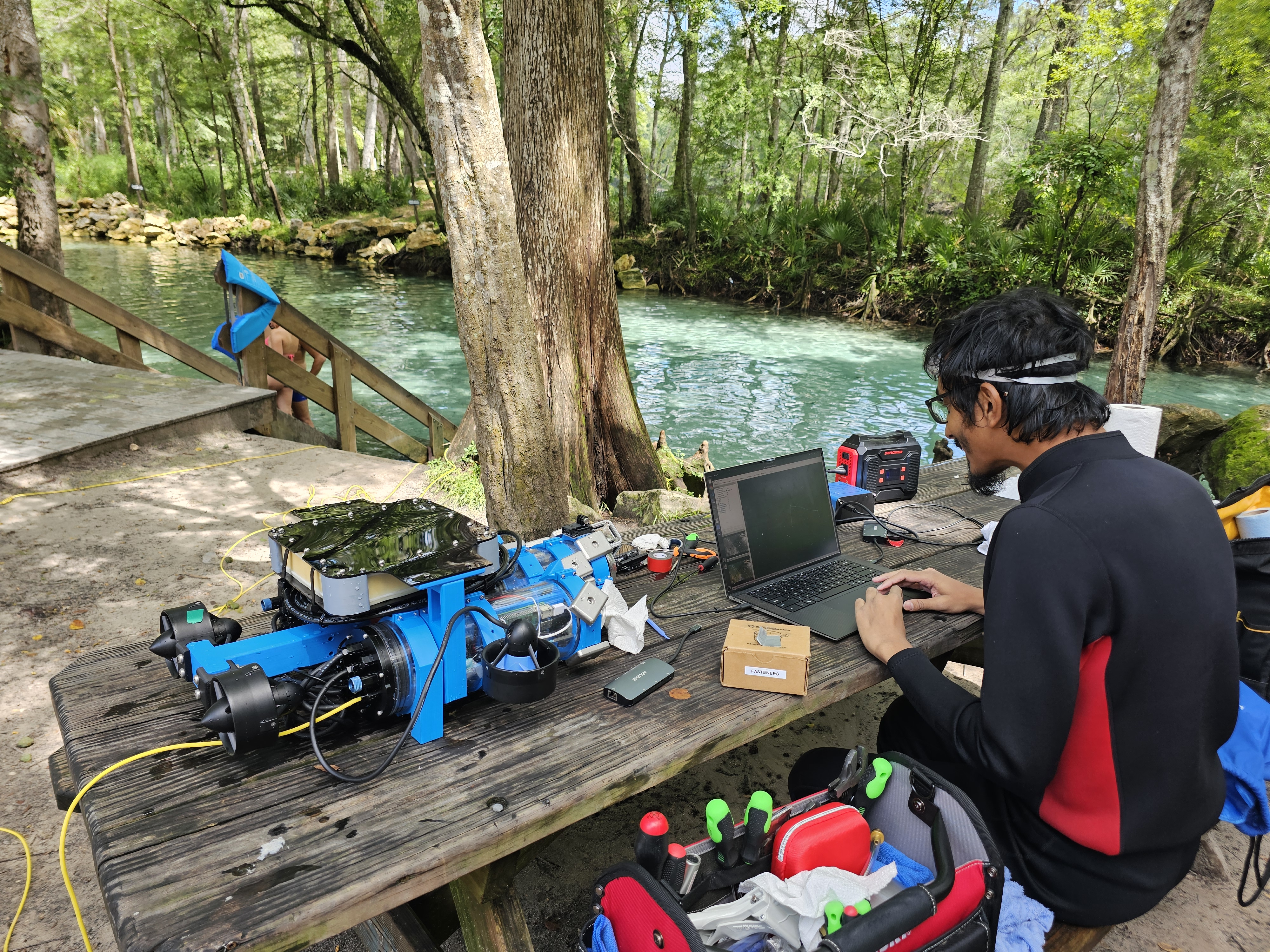 NemeSys Prototyping at Ginnie Springs